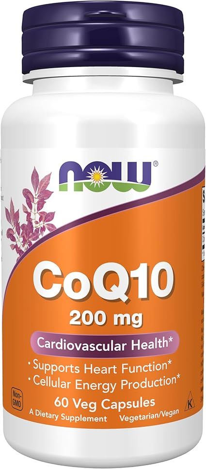 Now CoQ10 200mg 60vcaps