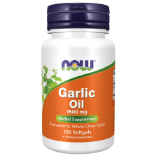 Now Garlic Oil 1500mg
