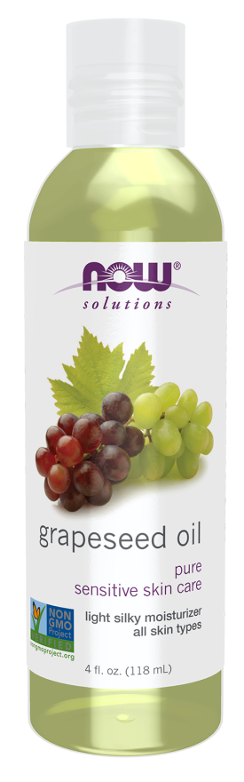 Now Grapeseed Oil 4floz