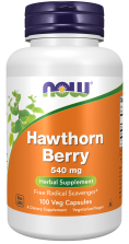 Now Hawthorn Berry 540mg100Vcap