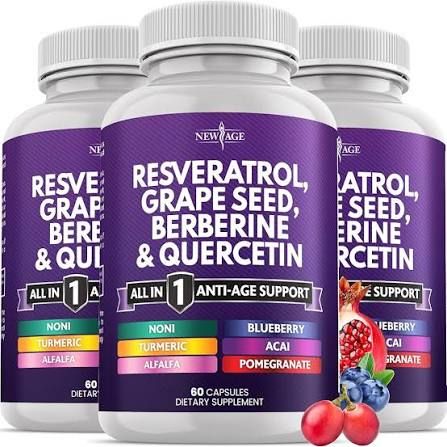 Newage Resveratrol Anti-age sup
