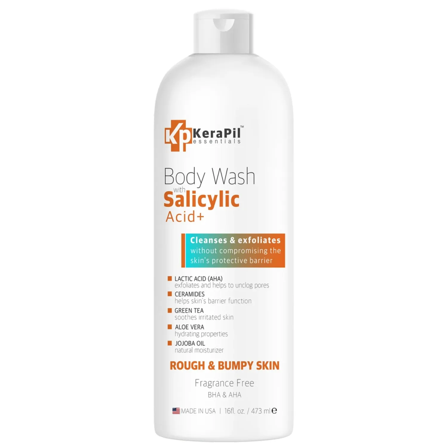 Kerapil Body Wash with Salicylic Acid +