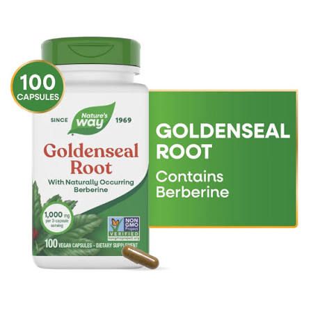 Natway Goldenseal Root, 1000mg