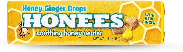 Honees Honey Ginger Drops 1.6oz/45g