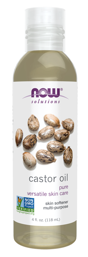 NOW 100% Pure Castor Oil 4oz