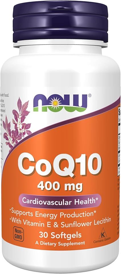 Now CoQ10 30vcaps