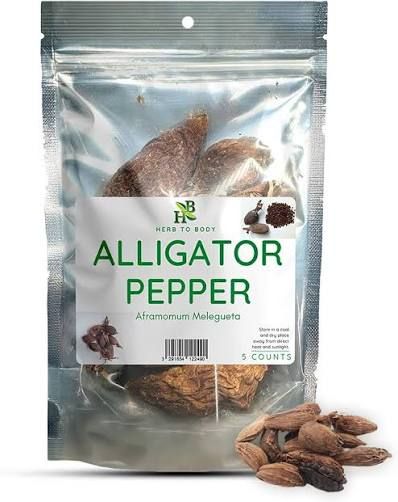 Herb to Body Ghana Alligator Pepper 5 count