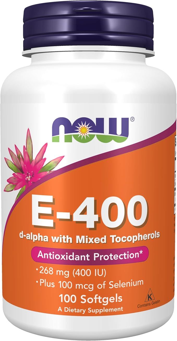 Now E-400 W/Tocopherols