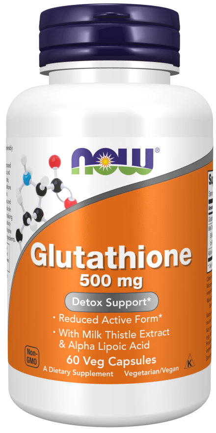 Now Glutathione 500mg 60vcaps