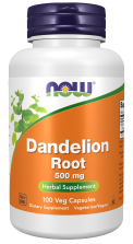 NOW Dandelion Root 500mg 100cap