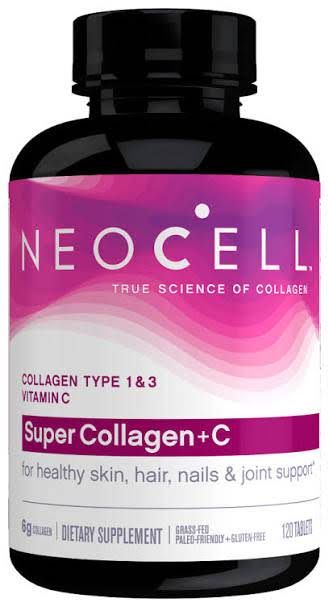 Neocell Grassfed Super Collagen + Vit c 120tab