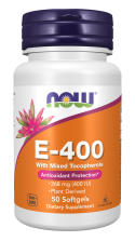 Now E-400 w/Mixed Tocopherols