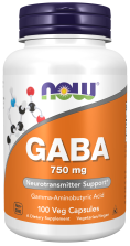 Now Gaba 750mg 100Vcaps