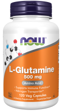Now L-Glutamine 500mg 120Caps