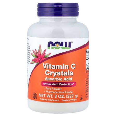 Now Vitamin C Crystals 227g