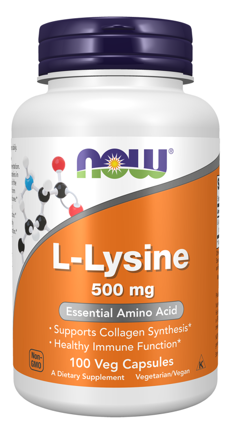Now L-Lysine Caps 500mg