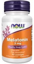 Now Melatonin 3mg