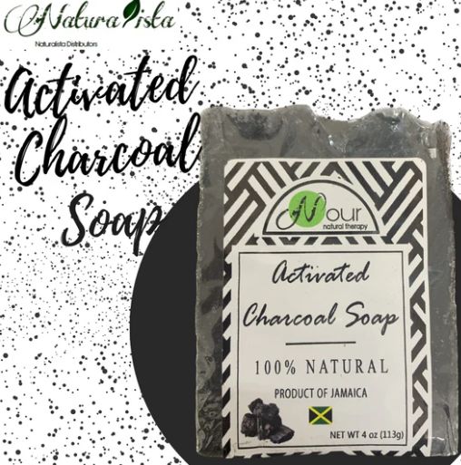 Nour Charcoal soap 4oz