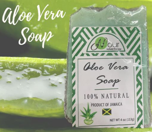 Nour Aloe Vera Soap 4oz
