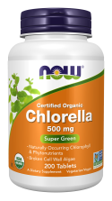 Now Chlorella 200tabs 500mg