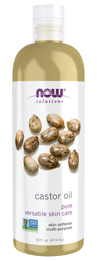 Now Castor Oil Unflavored 16 Oz