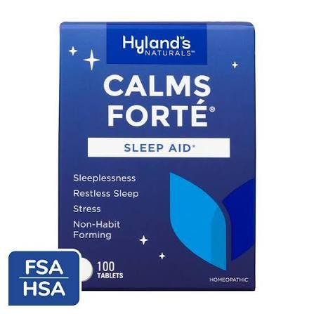 Hyland's Calms Forte Sleep Aid 100tabs