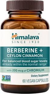 Himalaya Berberine + Ceylon Cinnamon 60vcaps