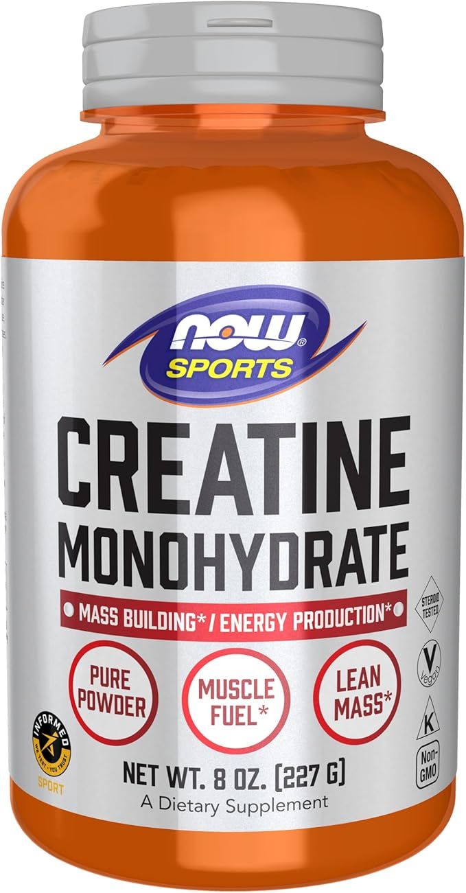 Now Creatine Monohydr Powde 8oz