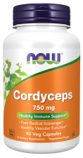 Now Cordyceps 750 mg