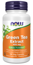 NOW Green Tea Extr 400mg 100cap