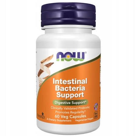 Now Intestinal Bacteria Support 60vcaps 733739029034