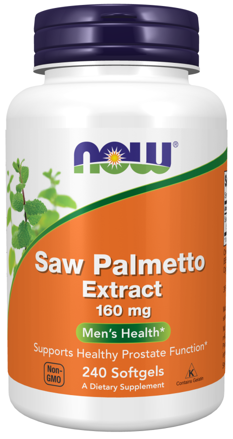 Now Saw Palmetto 160mg 240sgls