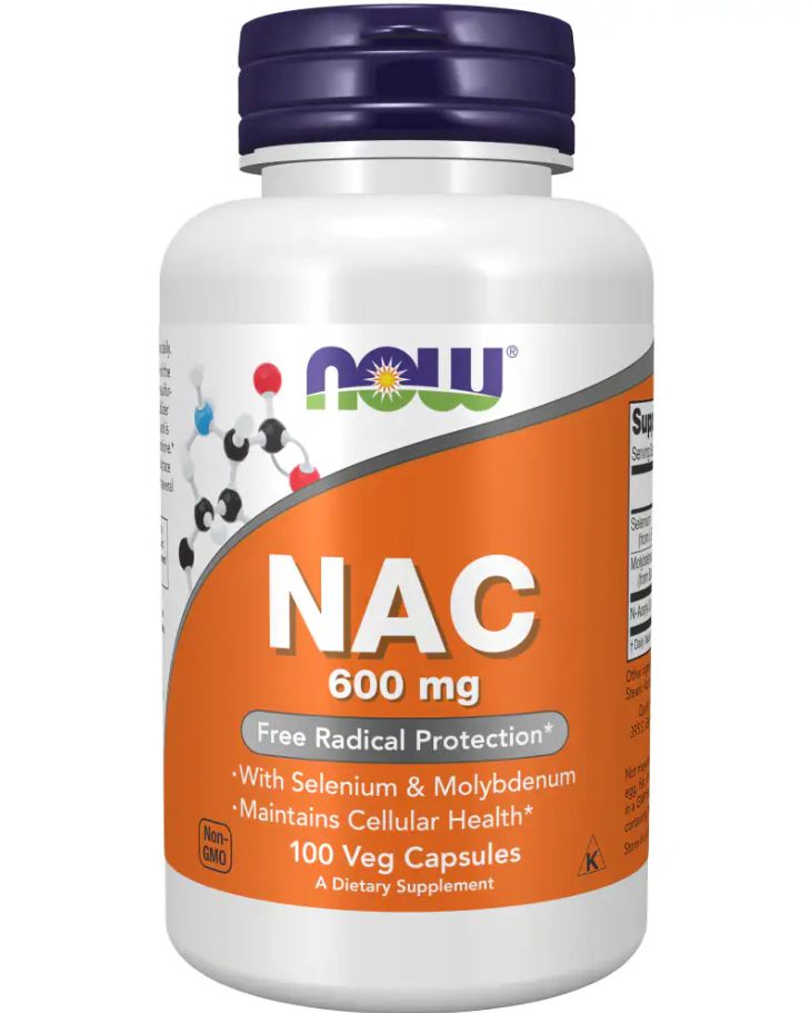 Now NAC 600mg 100VegCaps