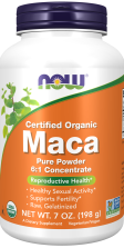 NOW Maca Organic Pure Powder 7oz