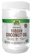 Now Virgin Coconut Oil 12oz