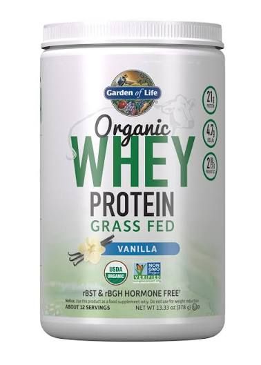 Garden of Life Grass Fed Pro 378g Vanilla 21g