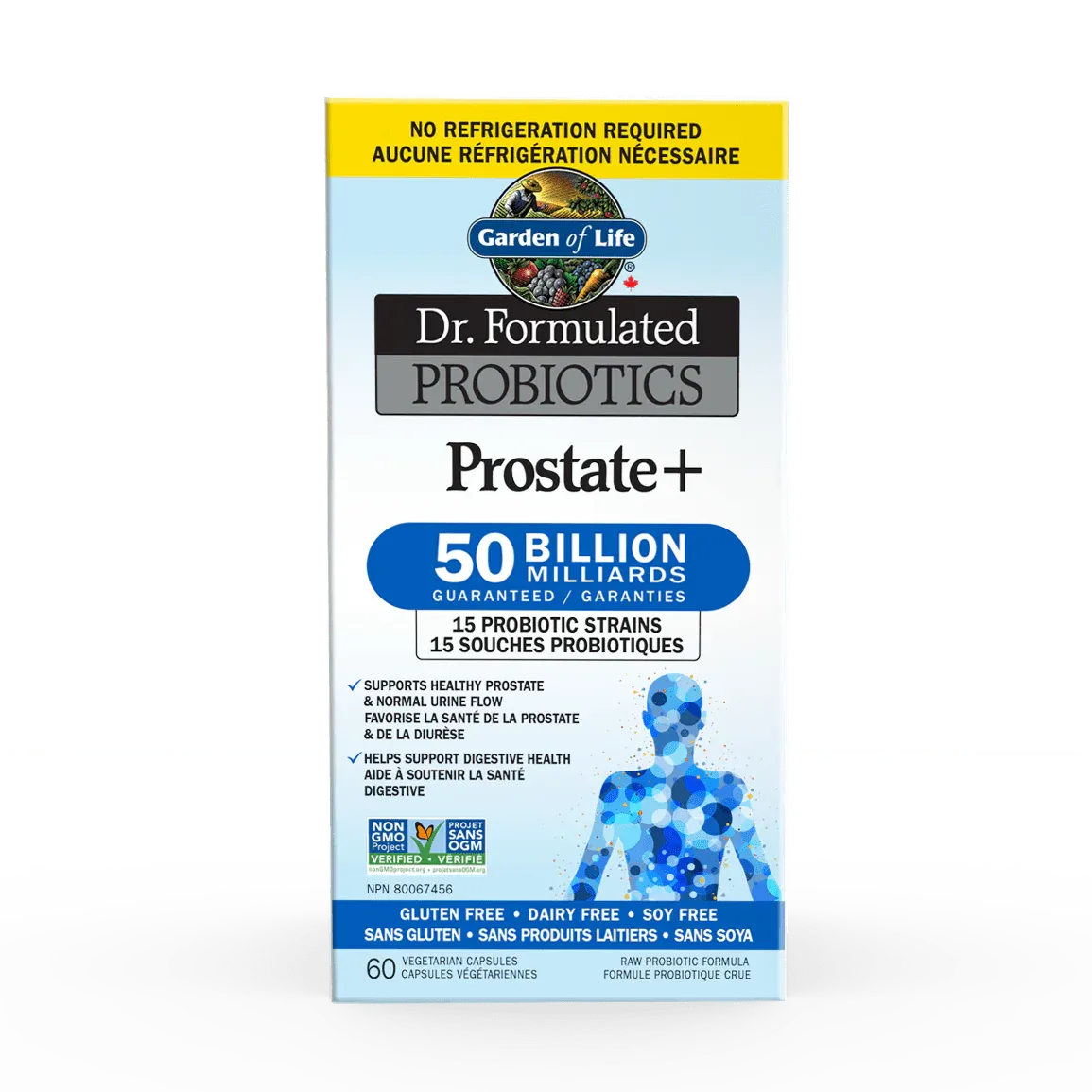 Garden of Life Prostate + Probiotics 60vcaps