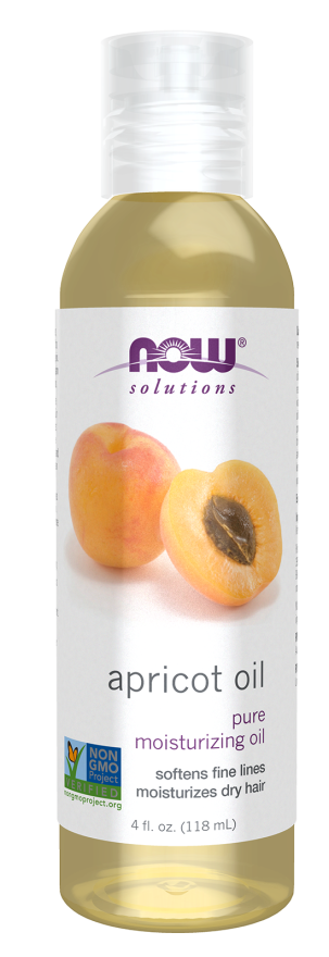 NOW Apricot Kernel Oil 100%Pure 4oz
