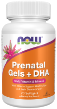 Now Prenatal Gels+ Dha 90sgels