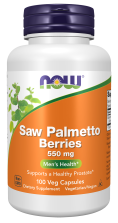 Now SawPalmetto Berries 550mg