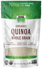 Now Organic Quinoa Whole Grain 16oz
