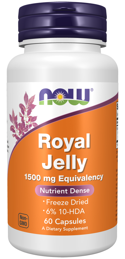 Now Royal Jelly 1500mg 60vcaps