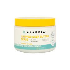 Alaffia Whipped Shea Butter Scrub Oatmeal Aloe