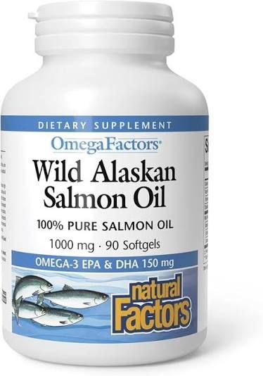 Omega Factors Alaskan Salmon Oil 90sftgels