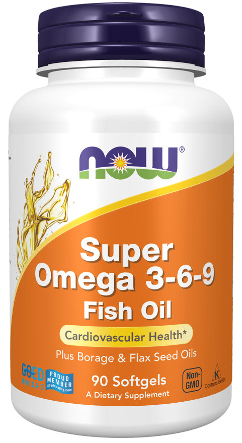 Now Super Omega 3-6-9 90sgels