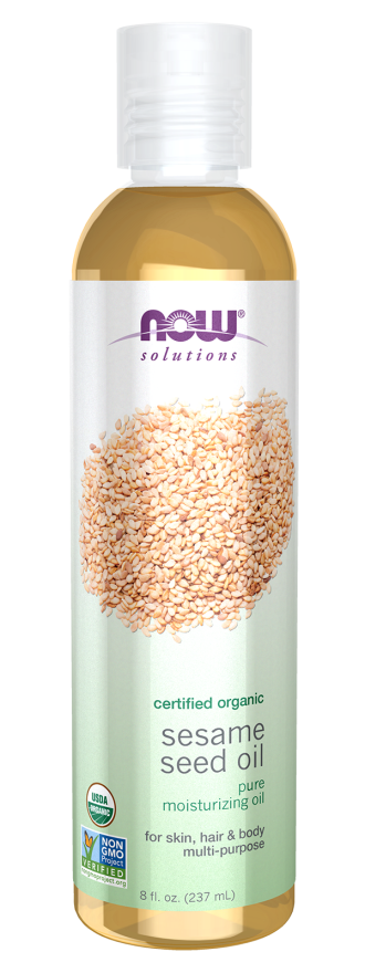 Now Organic Sesame Seed Oil
