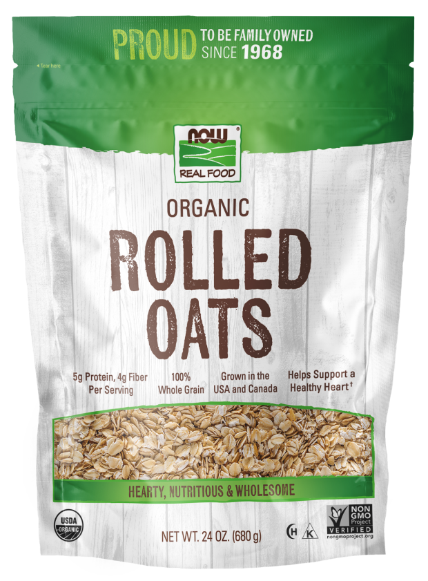 NOW Org. Rolled Oats 24oz