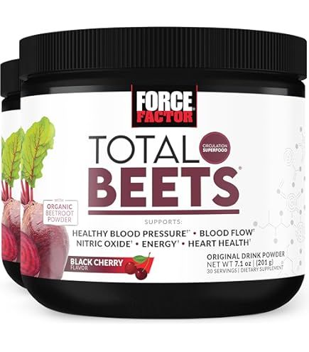 Force Factor Total Beets Drink Powder 7.1oz