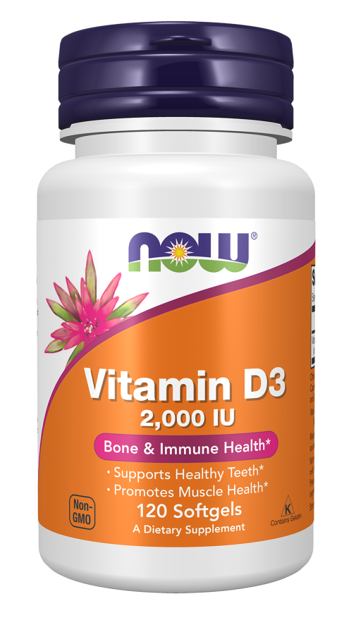 Now Vitamin D-3 2000 IU
