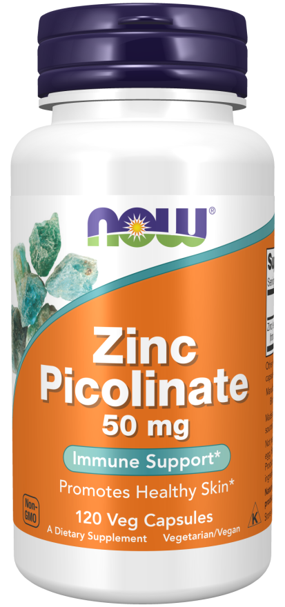 Now Zinc Picolinate 50mg 120cap